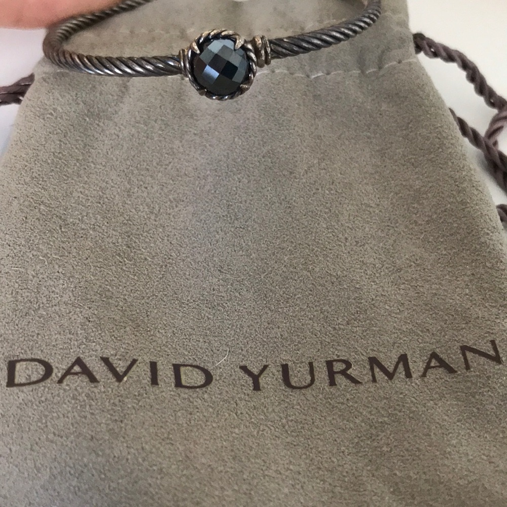 David Yurman Chatelaine Bracelet Black Onyx